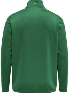 Rückansicht von hummel hmlCORE XK HALF ZIP POLY SWEAT Funktionssweatshirt EVERGREEN