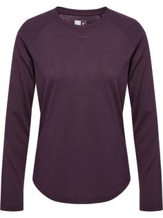 hummel hmlMT VANJA T-SHIRT L/S Funktionsshirt Damen PLUM PERFECT