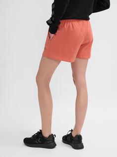 Rückansicht von hummel hmlLEGACY WOMAN SHORTS Shorts Damen APRICOT BRANDY