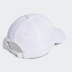 Rückansicht von adidas Big Tonal Logo Baseball Kappe Cap White