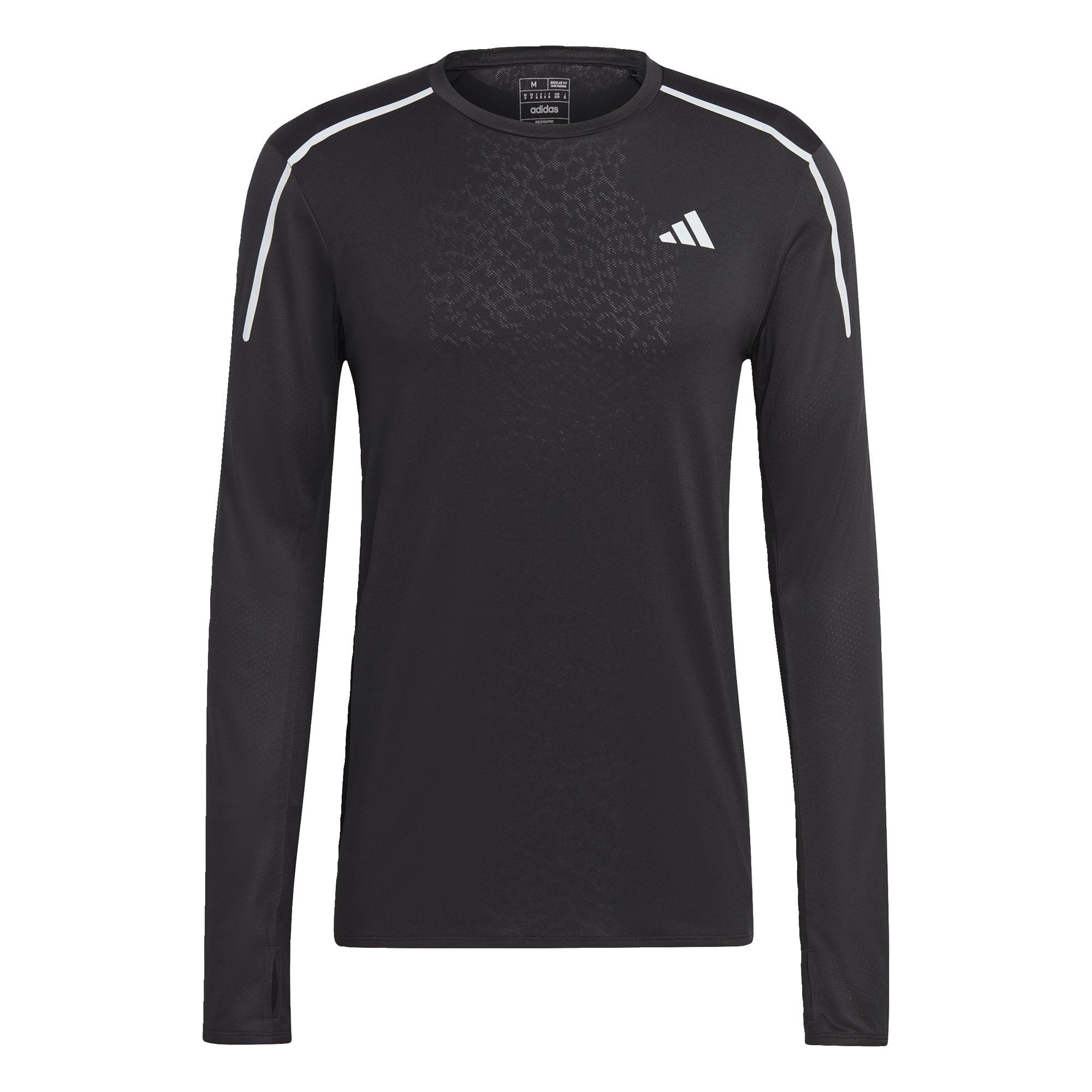 Adidas Fast Engineered Longsleeve Funktionsshirt Herren Black im Online Shop von SportScheck kaufen