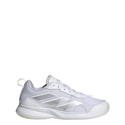 Rückansicht von adidas Avaflash Low Tennisschuh Tennisschuhe Cloud White / Cloud White / Silver Metallic