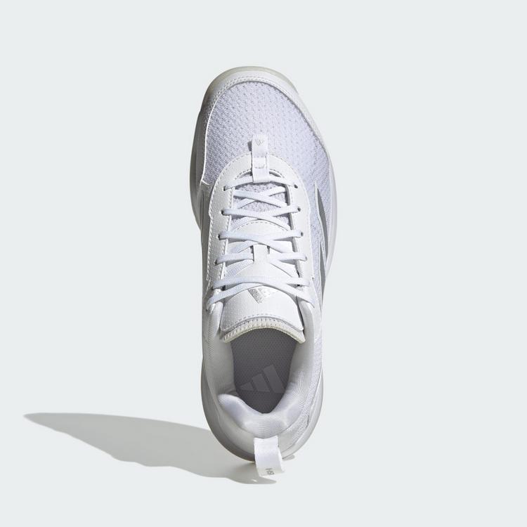 adidas adidas Avaflash Low Tennisschuh Tennisschuhe - Cloud White / Cloud White / Silver Metallic - 1 | SportScheck