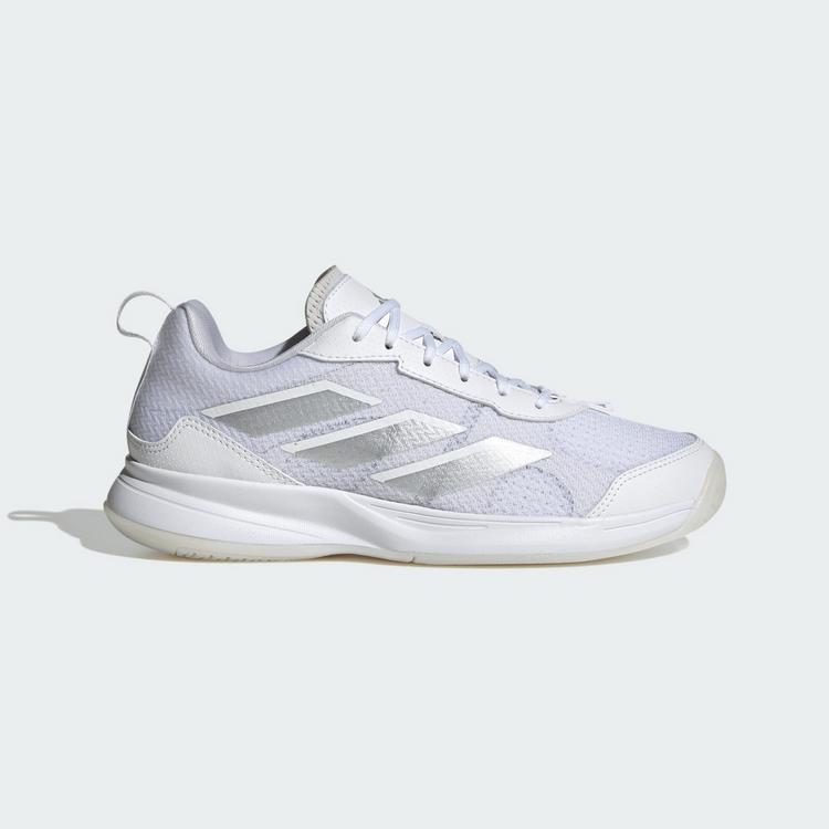 adidas adidas Avaflash Low Tennisschuh Tennisschuhe - Cloud White / Cloud White / Silver Metallic - 6 | SportScheck