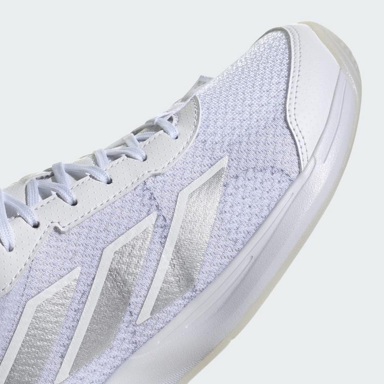 adidas adidas Avaflash Low Tennisschuh Tennisschuhe - Cloud White / Cloud White / Silver Metallic - 8 | SportScheck