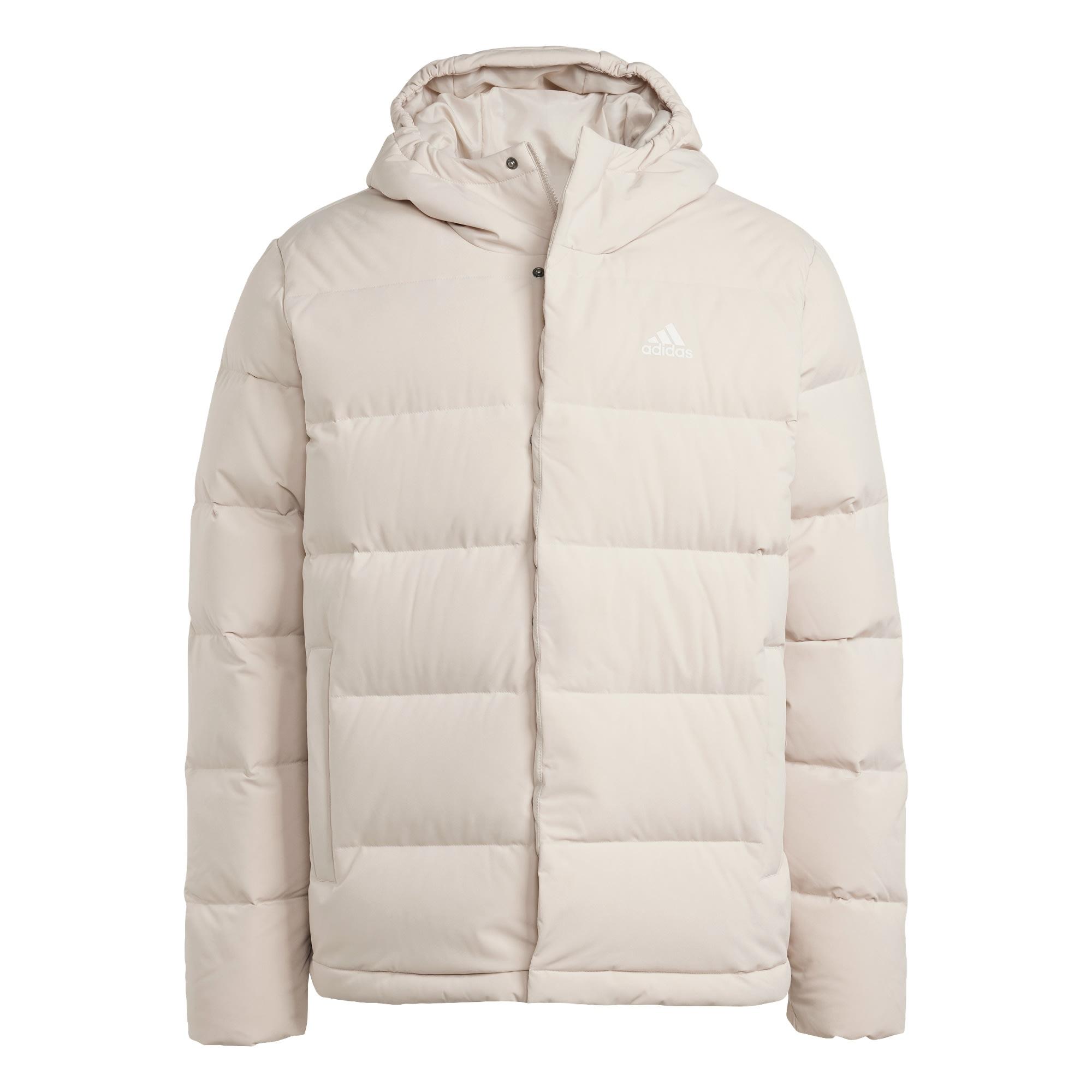 Adidas Helionic Hooded Daunenjacke Winterjacke Herren Wonder Beige Wonder Beige im Online Shop von SportScheck kaufen