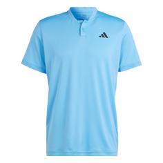 adidas Club Tennis Henley T-Shirt T-Shirt Herren Blue Burst