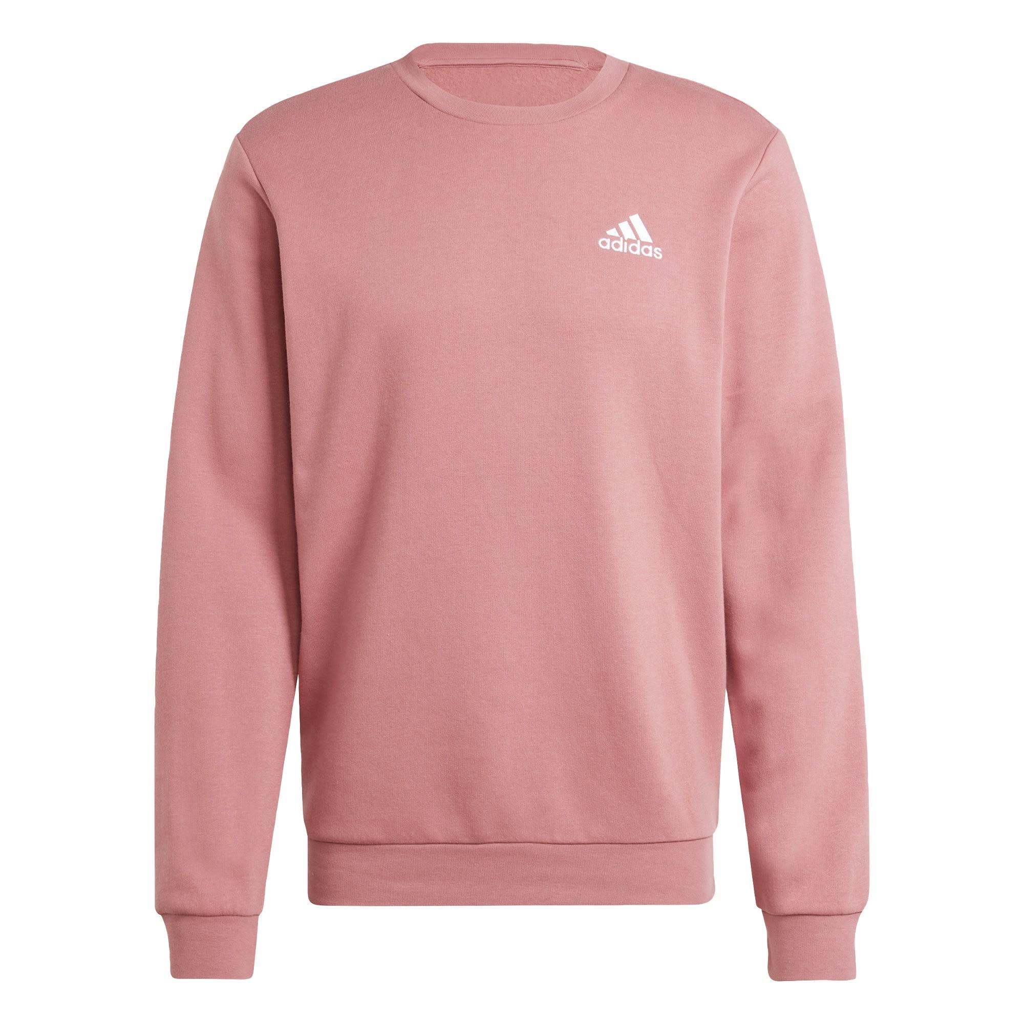 Adidas mens pink sweatshirt best sale