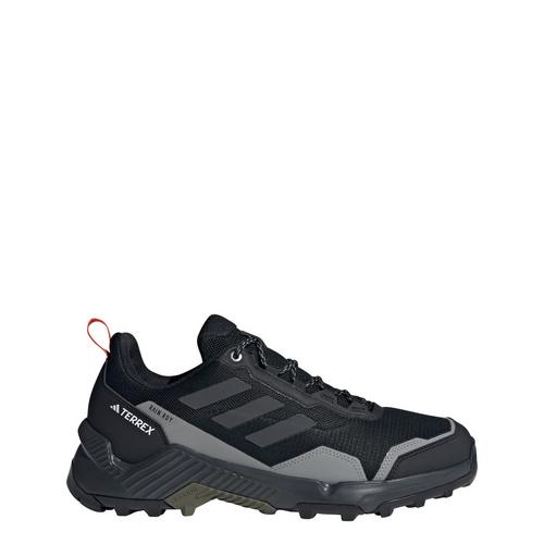 Rückansicht von adidas Eastrail 2.0 RAIN.RDY Wanderschuh Wanderschuhe Core Black / Carbon / Charcoal Solid Grey