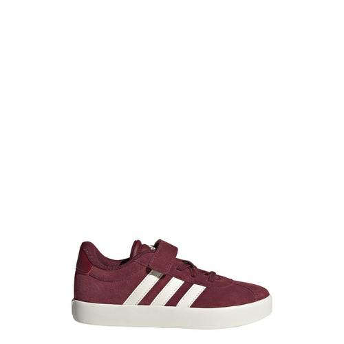 Rückansicht von adidas VL Court 3.0 Schuh Sneaker Kinder Shadow Red / Off White / Cloud White