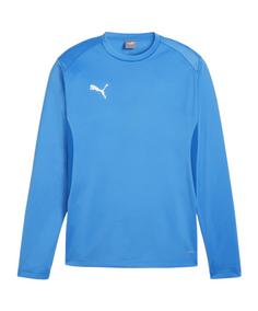 PUMA teamGOAL Training Sweatshirt Funktionssweatshirt Herren hellblauweissdunkelblau
