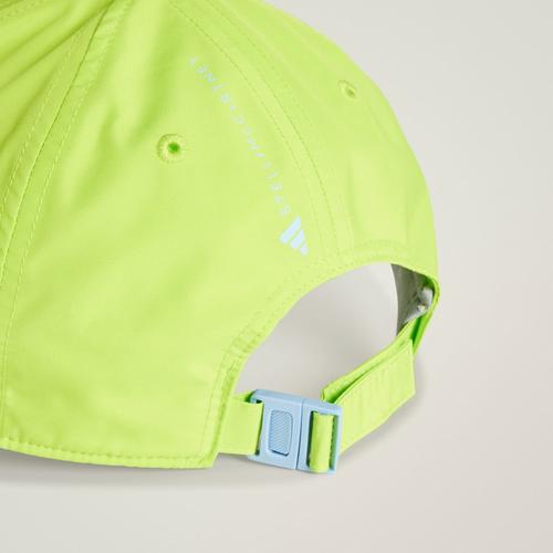 Rückansicht von adidas adidas by Stella McCartney Kappe Cap Damen Semi Solar Slime / Glow Blue