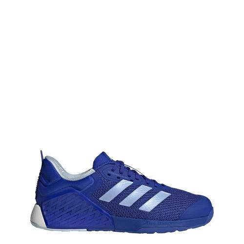 Rückansicht von adidas Dropset 3 Schuh Fitnessschuhe Damen Lucid Blue / Blue Spark Met. / Chalk White