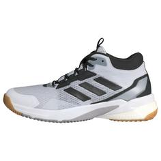 adidas Crazyflight 5 Mid Indoor Schuh Fitnessschuhe Herren Cloud White / Core Black / Grey Two
