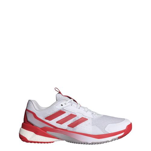 Rückansicht von adidas Crazyflight 5 Indoor Schuh Fitnessschuhe Better Scarlet / Gold Metallic / Cloud White