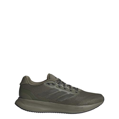 Rückansicht von adidas Runfalcon 5 Laufschuh Laufschuhe Olive Strata / Shadow Olive / Core Black