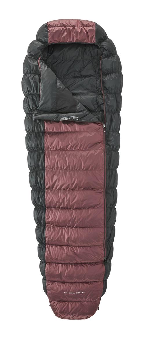 Rückansicht von Nordisk VOYAGE 300 SIZE L ZIP L SLEEPING BAG Daunenschlafsack Ribbon Red