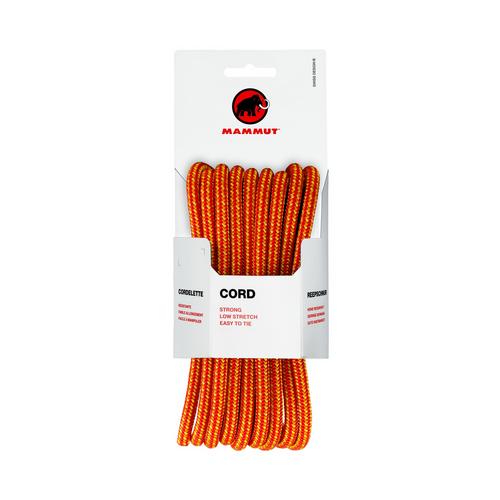 Rückansicht von Mammut Kletterseil orange