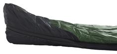 Rückansicht von Nordisk GORMSSON +10° M CURVE SLEEPING BAG Kunstfaserschlafsack Artichoke Green
