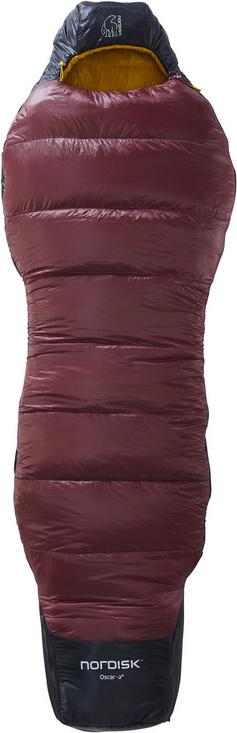 Nordisk OSCAR -2° CURVE M Kunstfaserschlafsack Rio Red