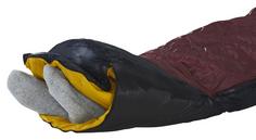 Rückansicht von Nordisk OSCAR -2° CURVE M Kunstfaserschlafsack Rio Red