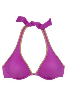 BRUNO BANANI Bügel-Bikini-Top Bikini Oberteil Damen fuchsia