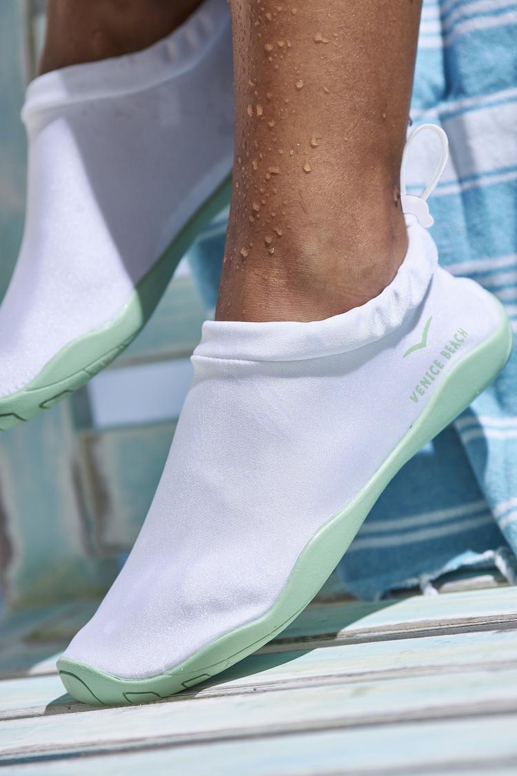VENICE BEACH VENICE BEACH Aquaschuh Wasserschuhe Damen - wei&szlig; - mint - 0 | SportScheck
