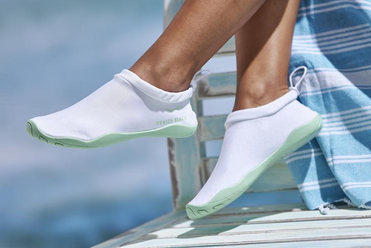 VENICE BEACH VENICE BEACH Aquaschuh Wasserschuhe Damen - wei&szlig; - mint - 8 | SportScheck