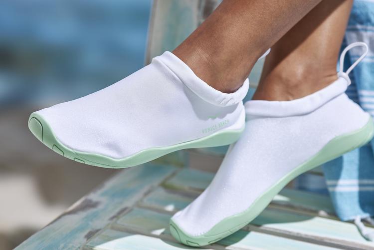 VENICE BEACH VENICE BEACH Aquaschuh Wasserschuhe Damen - wei&szlig; - mint - 11 | SportScheck