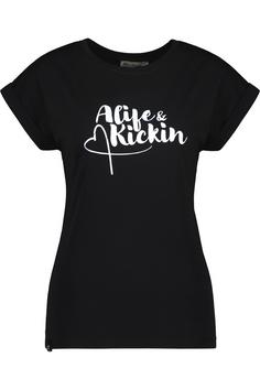 ALIFE AND KICKIN EnidAK P T-Shirt Damen black