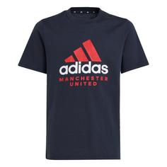 adidas Manchester United Kids T-Shirt Fanshirt Kinder Night Grey