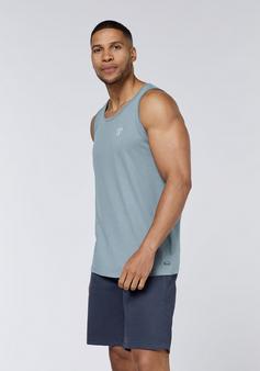 Rückansicht von Chiemsee Top Tanktop Herren 18-4217 Blue stone