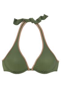 BRUNO BANANI B&uuml;gel-Bikini-Top Bikini Oberteil Damen - oliv