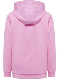 Rückansicht von hummel HMLGO KIDS COTTON HOODIE Hoodie Kinder ORCHID