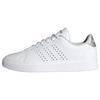 adidas Advantage 2.0 Schuh Sneaker Damen - Cloud White / Grey Two / Silver Metallic