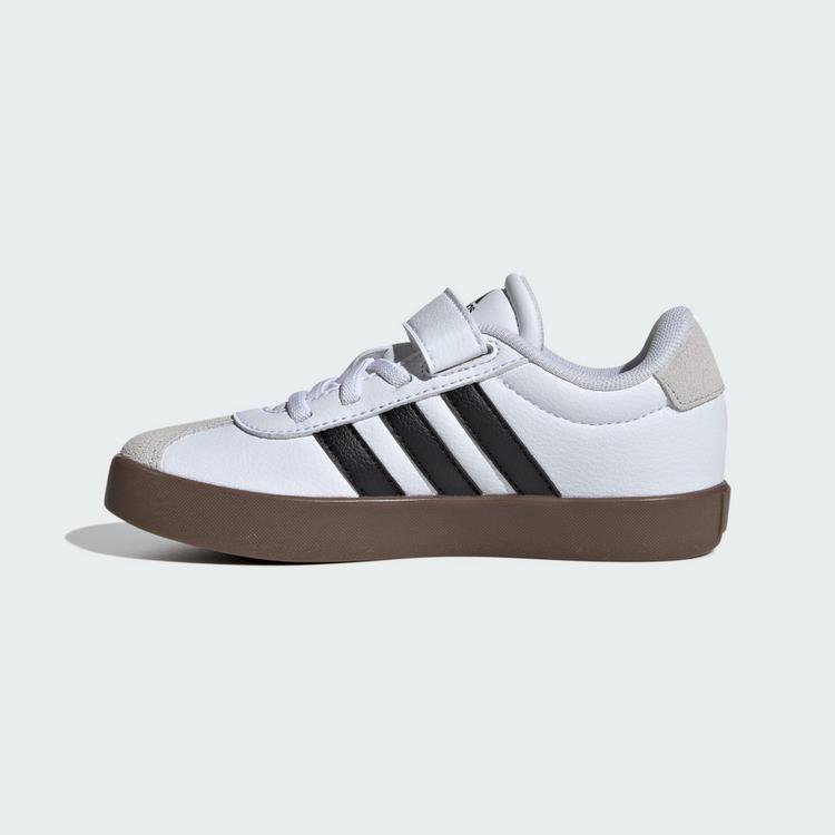 adidas adidas VL COURT 3.0 EL C Sneaker Kinder - ftwr white-core black-grey one - 5 | SportScheck