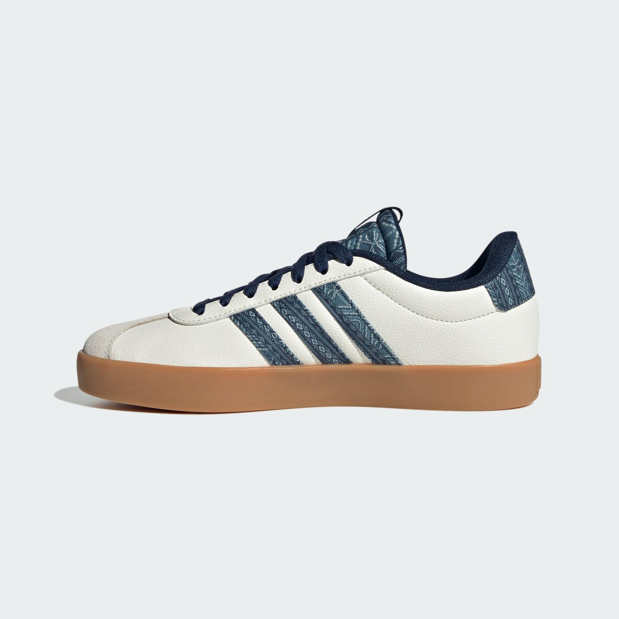 Adidas VL Court 3.0 Schuh Sneaker Damen Off White Night Indigo Gum im Online Shop von SportScheck kaufen