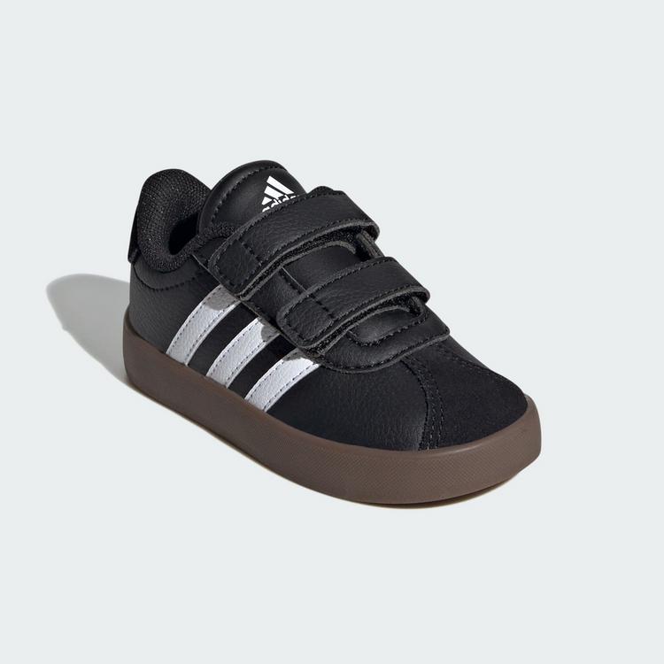 adidas adidas VL Court 3.0 Kids Schuh Sneaker Kinder - Core Black / Cloud White / Core Black - 3 | SportScheck