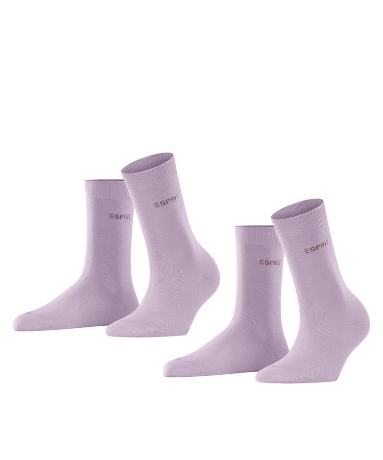 ESPRIT ESPRIT Uni  2-Pack Socken Damen - Mauve (6904) - 0 | SportScheck