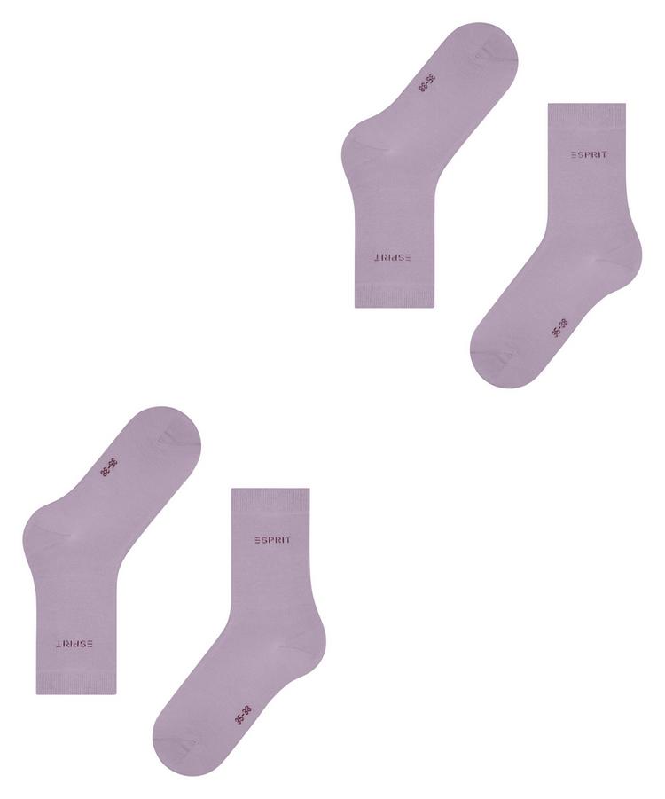 ESPRIT ESPRIT Uni  2-Pack Socken Damen - Mauve (6904) - 2 | SportScheck