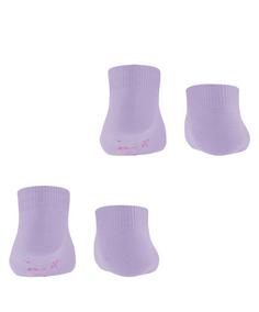 Rückansicht von ESPRIT Foot Logo SN  2-Pack Freizeitsocken Kinder lupine (6903)
