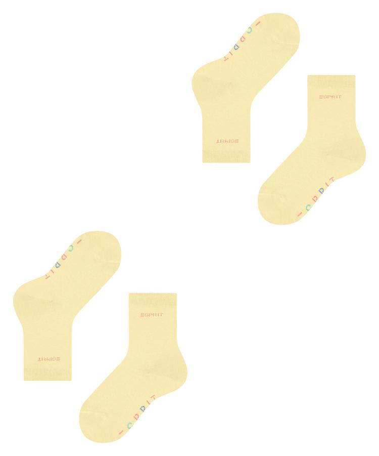 ESPRIT ESPRIT Foot Logo SO  2-Pack Socken Kinder - margherita (1262) - 2 | SportScheck