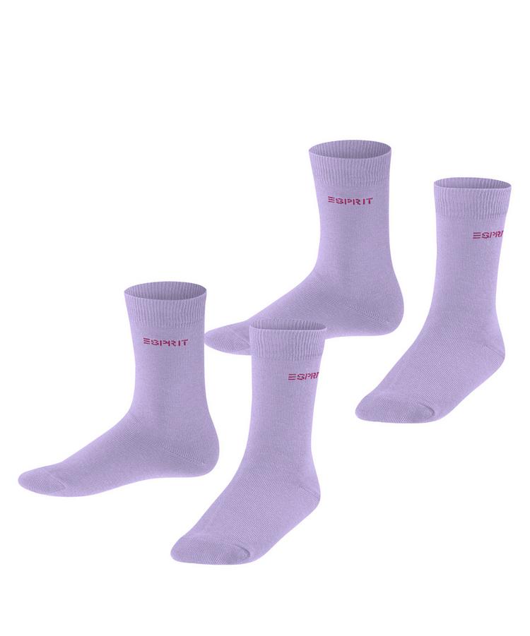 ESPRIT ESPRIT Foot Logo SO  2-Pack Socken Kinder - lupine (6903) - 0 | SportScheck