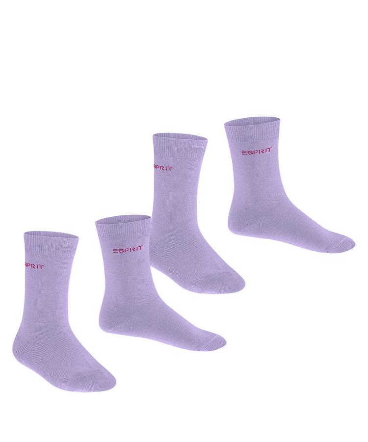ESPRIT ESPRIT Foot Logo SO  2-Pack Socken Kinder - lupine (6903) - 0 | SportScheck