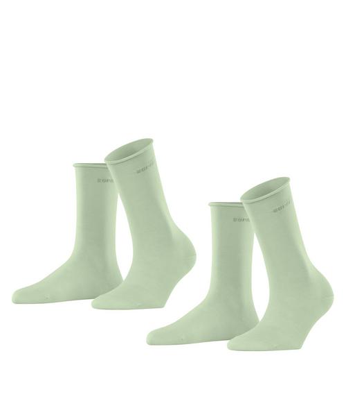 ESPRIT Basic Pure SO 2-Pack Socken Damen