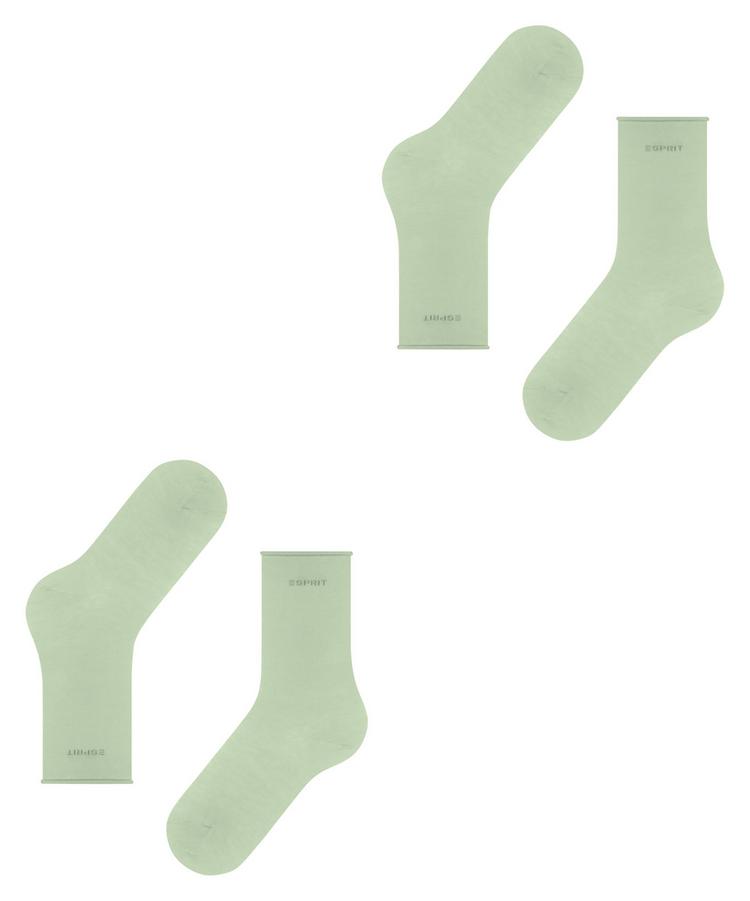 ESPRIT ESPRIT Basic Pure SO 2-Pack Socken Damen - light green (7313) - 2 | SportScheck