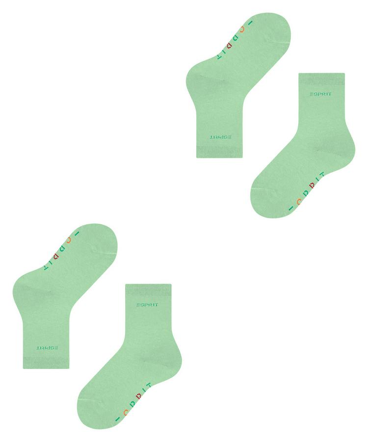 ESPRIT ESPRIT Foot Logo SO  2-Pack Socken Kinder - after eight (7134) - 2 | SportScheck