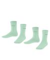 ESPRIT Foot Logo SO  2-Pack Socken Kinder - jade (7188)