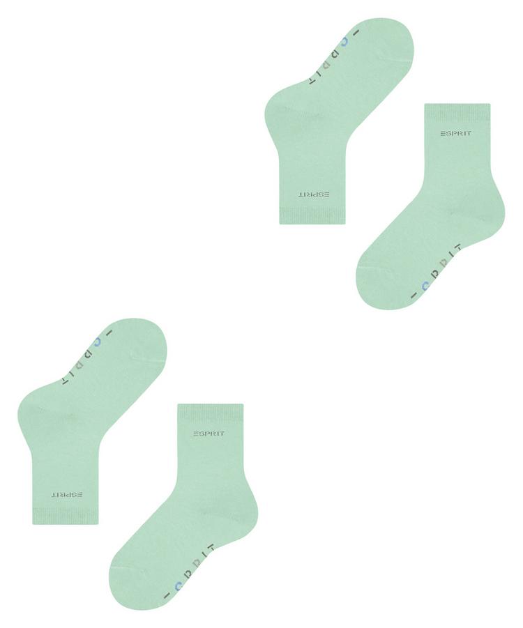 ESPRIT ESPRIT Foot Logo SO  2-Pack Socken Kinder - jade (7188) - 2 | SportScheck