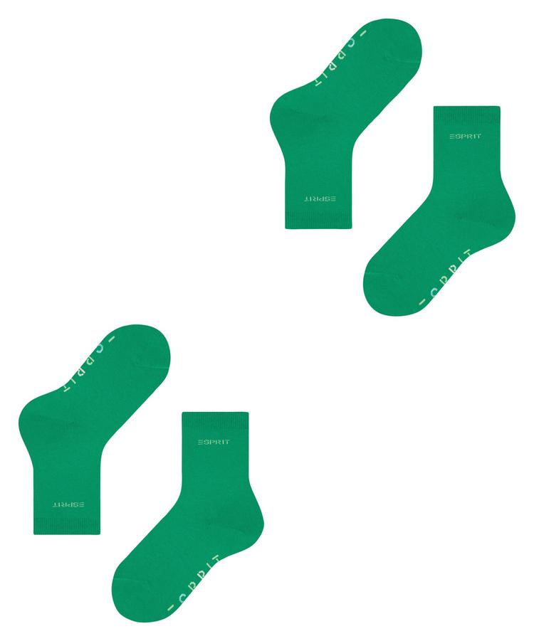 ESPRIT ESPRIT Foot Logo SO  2-Pack Socken Kinder - apple (7200) - 2 | SportScheck